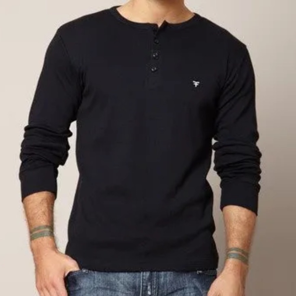 NEW Five Four Men Long Sleeve Black Sweatshirt